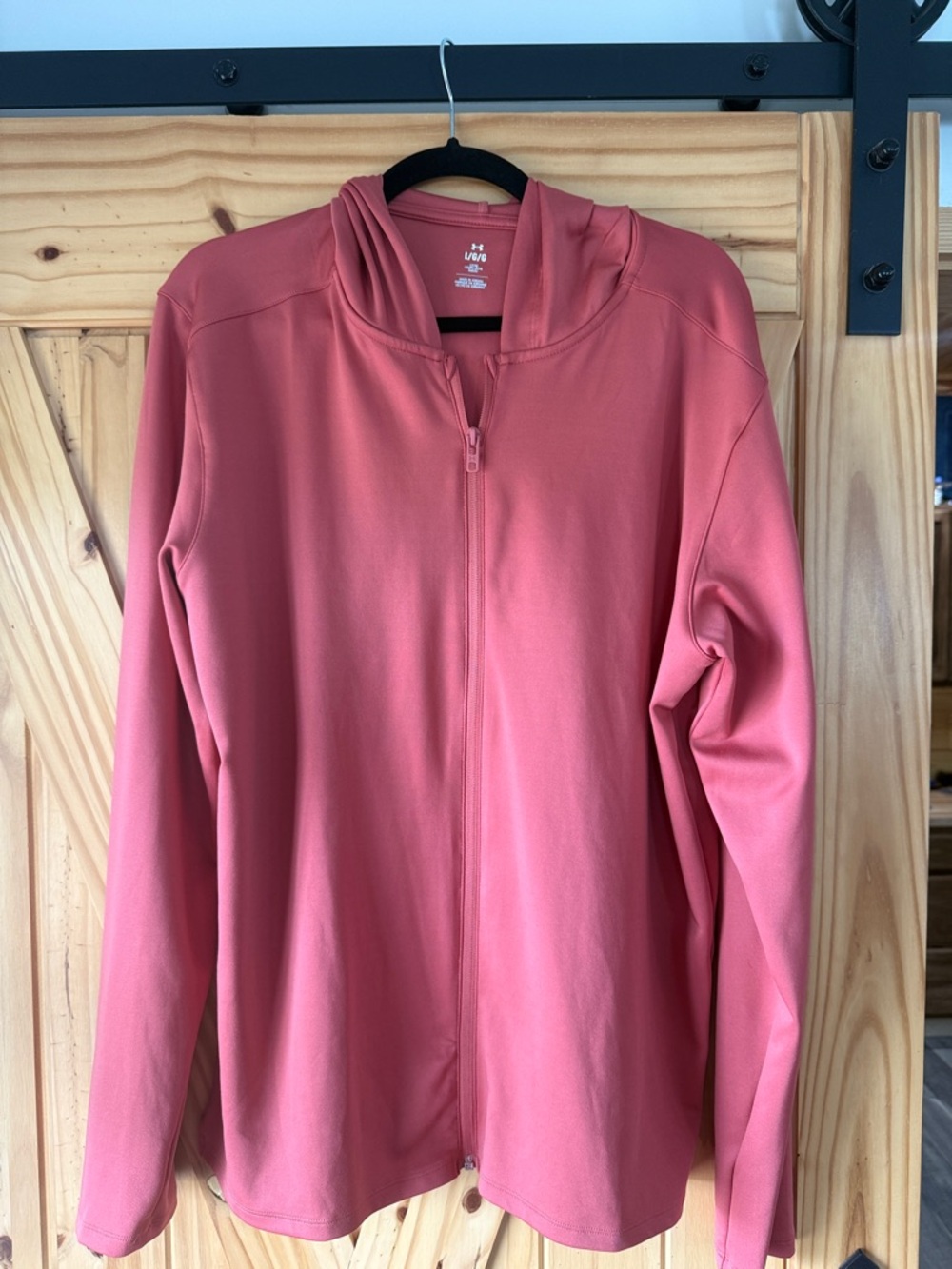 Under Armour Coral Pink Zip-Up Hoodie nwot